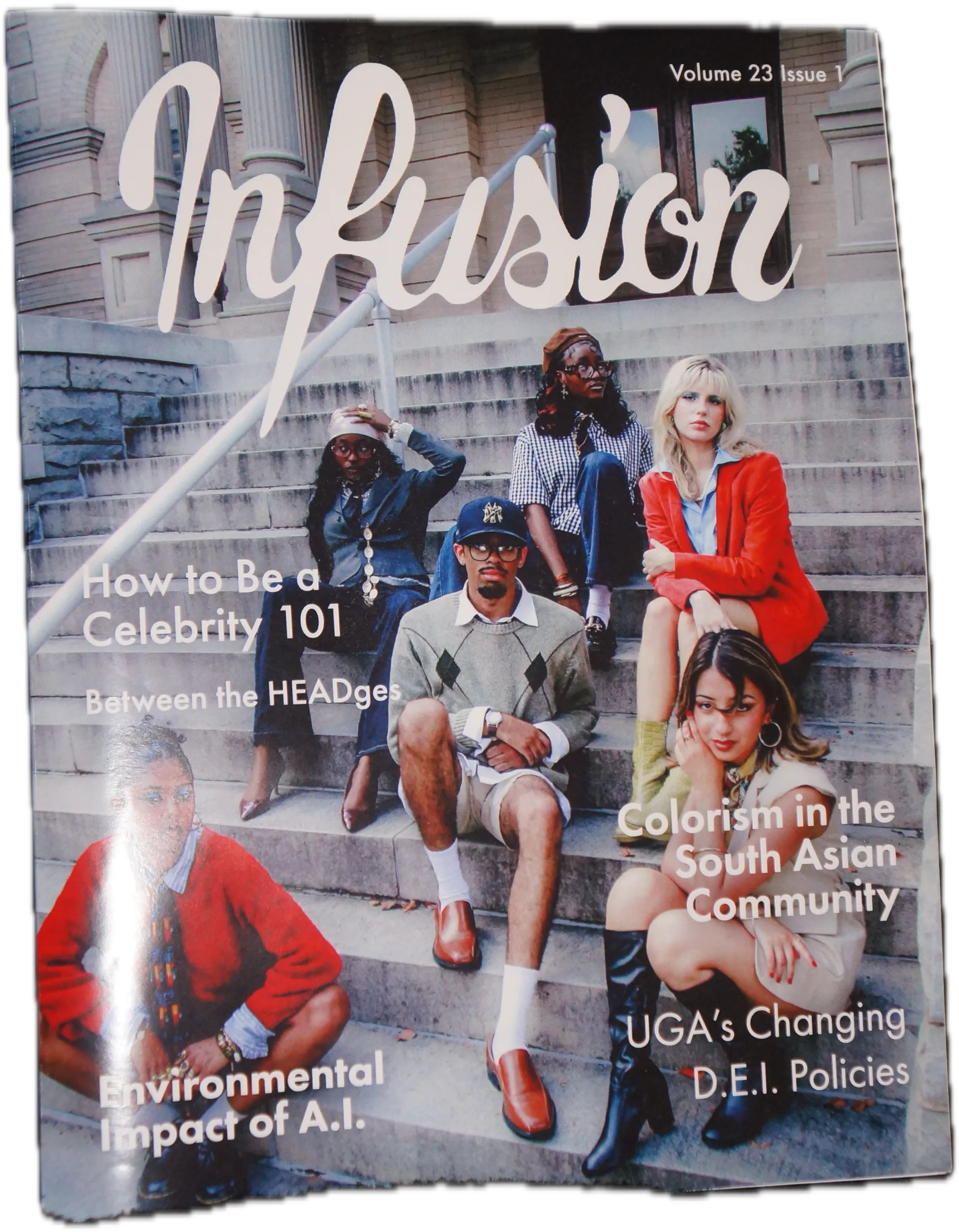 Infusion Magazine, Vol. 23 Issue 1: cover.