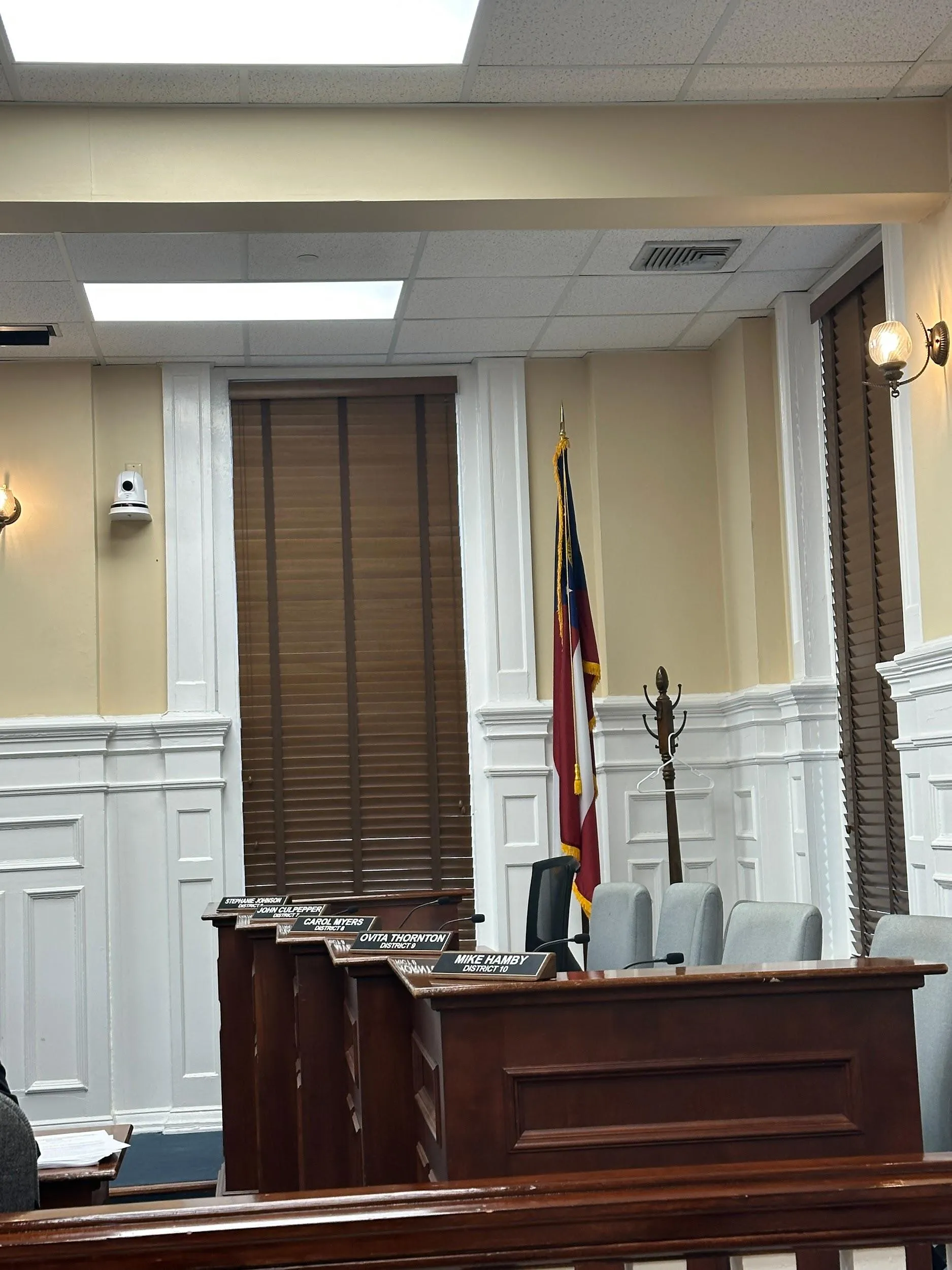 Athens-Clarke County commission chamber